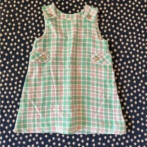 Plaid Sleeveless Jumper 8 EUC
